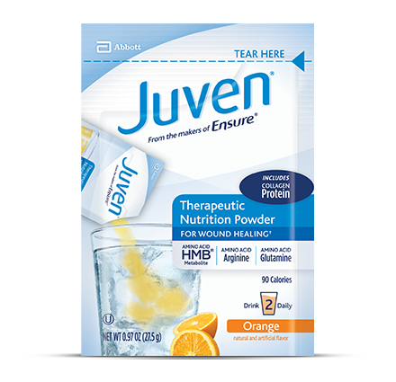 Juven® Orange Therapeutic Nutrition Powder (Pack of 8)