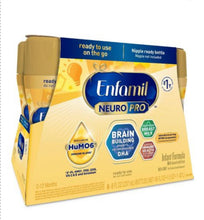 Load image into Gallery viewer, Enfamil NeuroPro Infant Formula, Ready to Feed 8 fl oz Bottles (Pack of 24)
